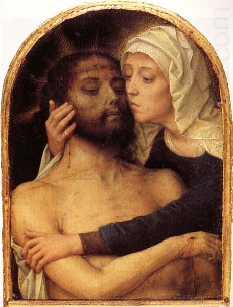 The Virgin Embracing the Dead Christ, Gerard David